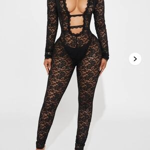 Fashion Nova Black Bodysuit